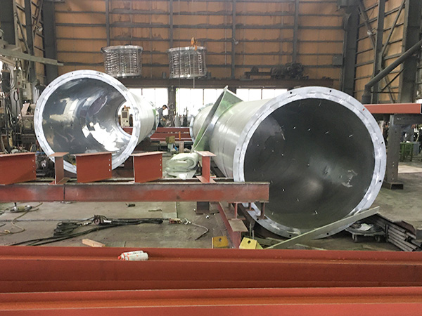 大型鋼管ダクト